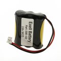Exell Battery ATM Machine Battery Fits Resistacap N250AAAF3WL Replaces CUSTOM-122 EBE-122